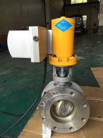 Porcelana Sistema teledirigido usado marino de la válvula del actuador rotatorio de los productos de acero IP67 proveedor
