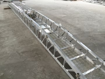 Porcelana 12-58 escalera de alojamiento marina de la escalerilla de embarque de la aleación de aluminio de los pasos proveedor
