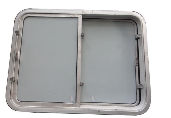 Porcelana Abertura horizontal de desplazamiento hermética del marco de la ventana de aluminio de la timonera proveedor