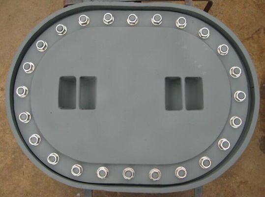 Cubierta de escotilla marina redonda de acero inoxidable, estanca y para equipamiento naval proveedor