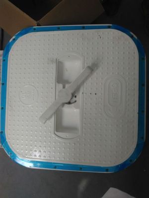 Tapa de registro marina ovalada de aluminio de tipo empotrado de apertura rápida aprobada por ABS proveedor