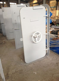 Puerta impermeable marina con manija de rueda proveedor