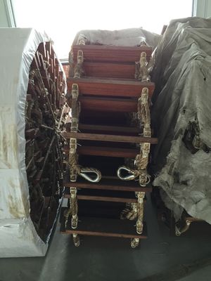 Piloto de nylon de madera del cojín de goma de las escalerillas de embarque del barco de la cuerda proveedor