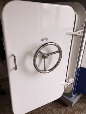 Puerta resistente a la intemperie marina con opciones para perfiles de radio cuadrado o semicircular proveedor