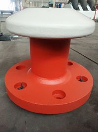 Bolardo marino del amarre de la base 350 KN de los puertos redondos del infante de marina 12 meses de garantía proveedor