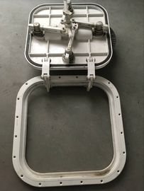 Capa de escotilla marítima personalizable para facilitar el acceso a la cabina y la cubierta con ventana para el barco proveedor