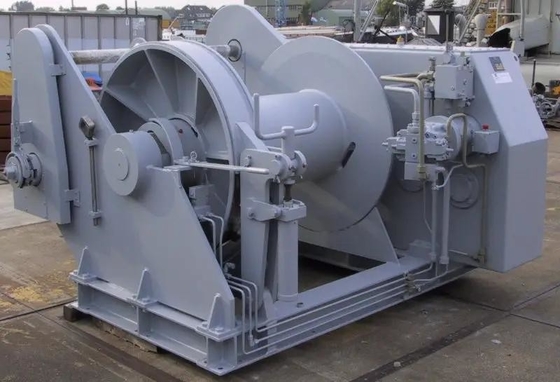 Equipo de cubierta de buques Anclado hidráulico único y simétrico de alta velocidad / doble tipo gancho de amarre elevador de cables proveedor