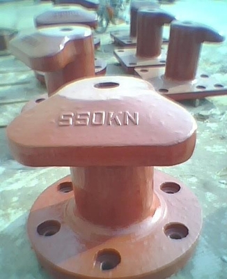 Tipo Tee Componentes de amarre de acero marino Bollardo de muelle de amarre para buques OEM Detalles para el bollardo de amarre marine curvo proveedor