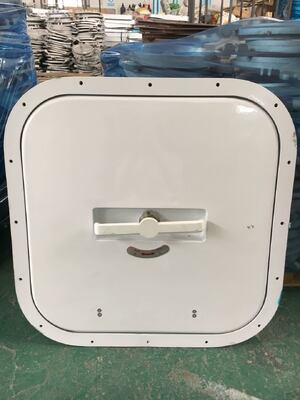 Tipo de aluminio integrado cubierta 450×800 de Marine Manhole Cover Oval Flush de la portilla proveedor