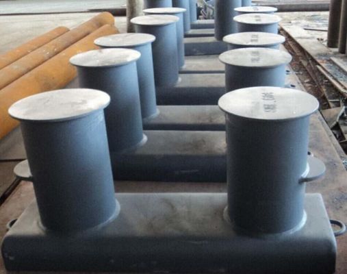 Bolardo del ODM Marine Steel Welding Mooring Double Bitt proveedor