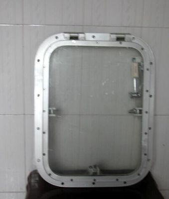 Ventanas marinas rectangulares A60 CCS, ABS,DNV,BV de acero/aluminio/acero inoxidable certificado proveedor
