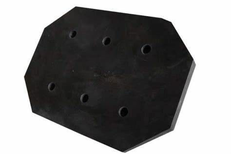 Guardabarros de goma UHMW-PE 1400*1200mm para placa de parachoques de muelle proveedor