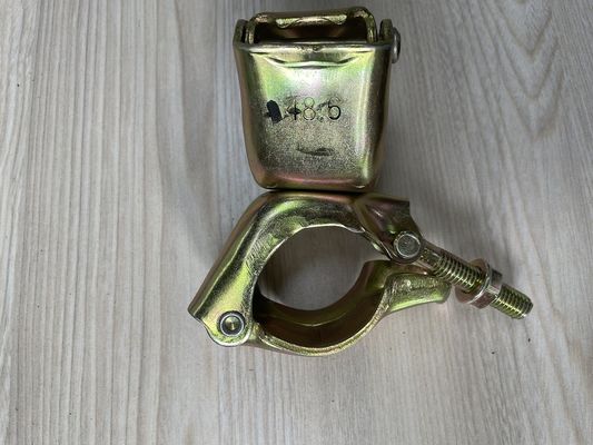 Eslabón giratorio de la abrazadera del andamio del arrabio y de tubo del diámetro de los accesorios 48m m proveedor