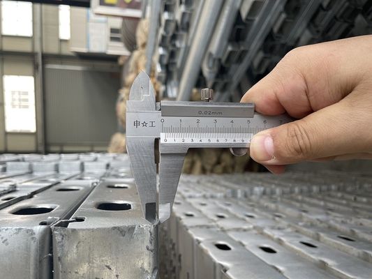 Tablón de acero galvanizado trampolín de los tablones de la plataforma de andamio de la construcción naval proveedor