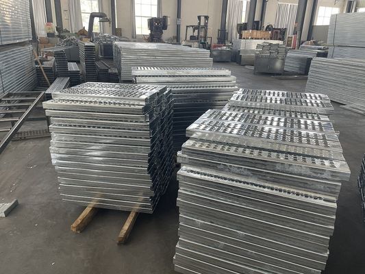 Tablón de acero galvanizado trampolín de los tablones de la plataforma de andamio de la construcción naval proveedor