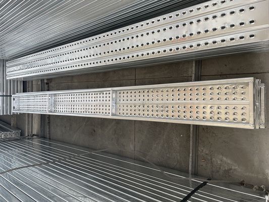 Tablón de acero galvanizado trampolín de los tablones de la plataforma de andamio de la construcción naval proveedor