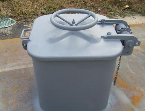 A60 Revestimiento impermeable de las escotillas marinas para buques marinos con mango de rueda proveedor