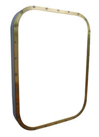Ventanas marinas de acero personalizadas con material a prueba de fuego A60 y certificación CCS ABS GL BV NK proveedor