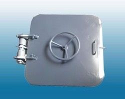 Cubiertas marinas de la portilla de la cubierta de la prenda impermeable del acero de la esquina del ángulo redondo para el buque de petróleo de las naves proveedor