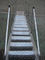 Escalerilla de embarque fuerte marina de acero de la emergencia de la seguridad del transporte de la escalerilla de embarque de la aleación de aluminio para los barcos proveedor