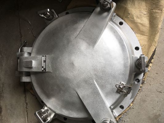 Tipo soldado con autógena Portlight hermético de acero marino baldes marinos del lado de la nave