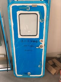 Puerta resistente a la intemperie marina de aleación de aluminio con ventana certificada CCS