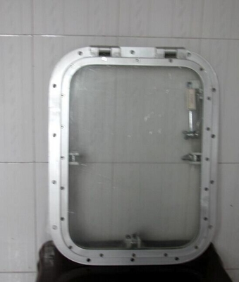 Ventana rectangular fija e impermeable a la intemperie