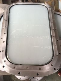 Marco de ventana de aluminio fijo de Marine Wheelhouse Windows With Marine